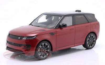 New Range Rover Sport year 2022 Florence red 1:18 GT-Spirit Diecast Model Car - Image 1 of 3