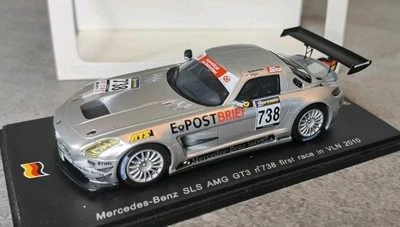 Spark Minimax Mercedes-Benz SLS AMG GT3 #738 primera carrera en VLN 2010 1:43 SG006 Foto 1 de 4