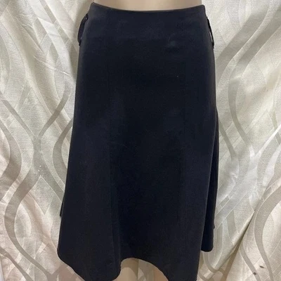 Falda para mujer New Directions talla 14 | Falda negra línea A Y2K círculo trabajo profesional Foto 1 de 4