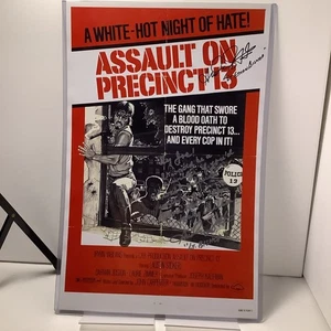 Assault On Precinct 13 SIGNED Movie Poster 11x17 Comes With Toploader - Picture 1 of 8