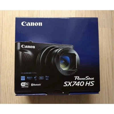Canon PowerShot SX740 HS 4K Digital Point & Shoot Compact Camera 20.3MP Japan - Image 1 of 4