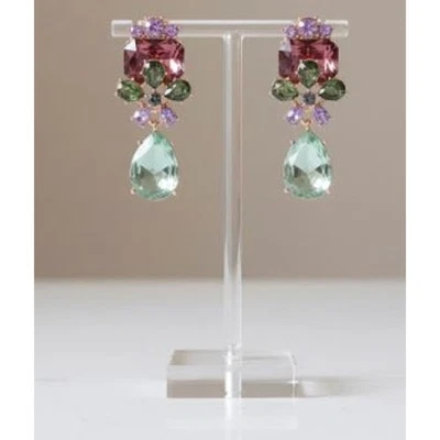  Pendientes Guirnaldas Banana Republic Para Mujer Esmeralda Amatista CRISTAL NUEVOS CON ETIQUETAS 68 Foto 1 de 4