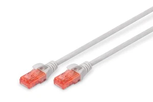 DIGITUS LAN Kabel Cat 6 - 2m - RJ45 Netzwerkkabel - UTP Ungeschirmt - Kompatibel - Afbeelding 1 van 5
