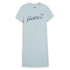 PUMA Essentials Blossom Short Sleeve T-Shirt Dress Youth Girls Size L  Casual 67 - Picture 1 of 2