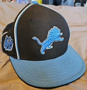 Detroit Lions Reebok NFL Hat Fitted Youth 6.5 Team Headwear Cap OFLP Logo NFC - Picture 1 of 8