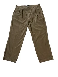 Polo Ralph Lauren Andrew Corduroy Pants Men's 40x30 Brown Wide Wale - Picture 1 of 11