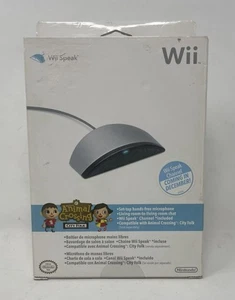 Nintendo Wii Speak Hands Free Microphone Animal Crossing City Folk Brand NEW - Picture 1 of 3