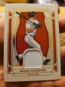 Grady Sizemore Boston Red Sox 2025 Panini National Treasures Relic /99  - Picture 1 of 3