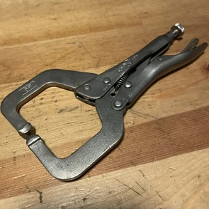 Schraubstock Grip Zange 6R Das Original Irwin Locking C Klemme 6" Werkzeuge - Bild 1 von 6