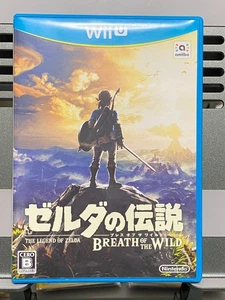 Nintendo Wii u THE LEGEND OF ZELDA BREATH OF THE WILD - Picture 1 of 4