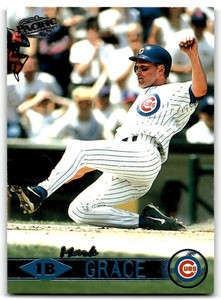 1999 PACIFIC MARK GRACE CHICAGO CUBS #84