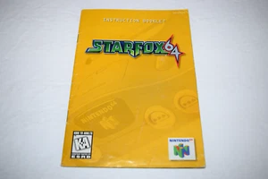 Star Fox 64 Nintendo 64 N64 Video Game Manual Only - Picture 1 of 2