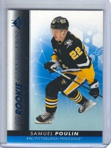 2022-23 SP Rookie Authentics Blue #140 Samuel Poulin - Picture 1 of 2