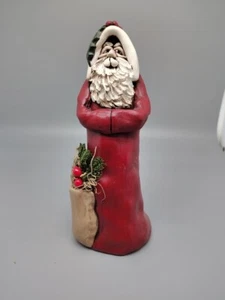 Vintage Handmade Ceramic Santa Clause Decor Signed marsae 1994 No 0022 - Picture 1 of 12