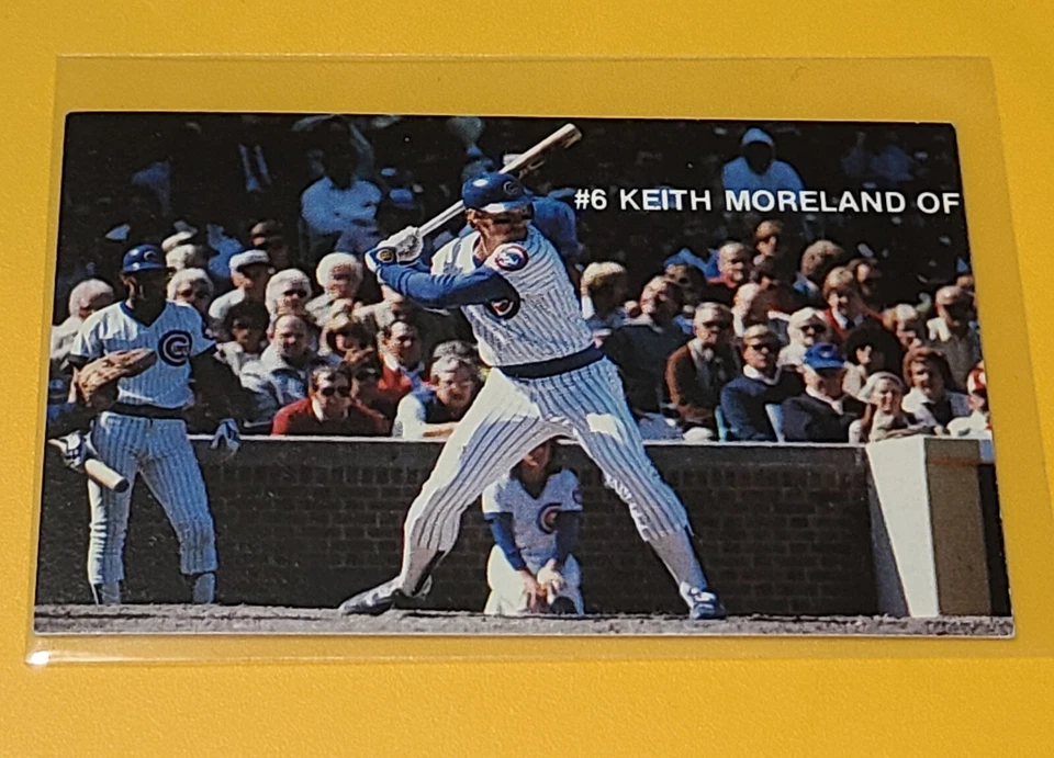 CUBS KEITH MORELAND 1983 THORN APPLE VALLEY #6 - Image 1 of 1