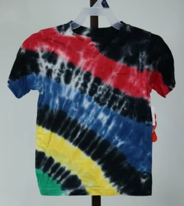 Boys Wonder Nation Multicolor Short Sleeve Tie Dye T-Shirt Sz XS 4-5 NEW - Picture 1 of 3