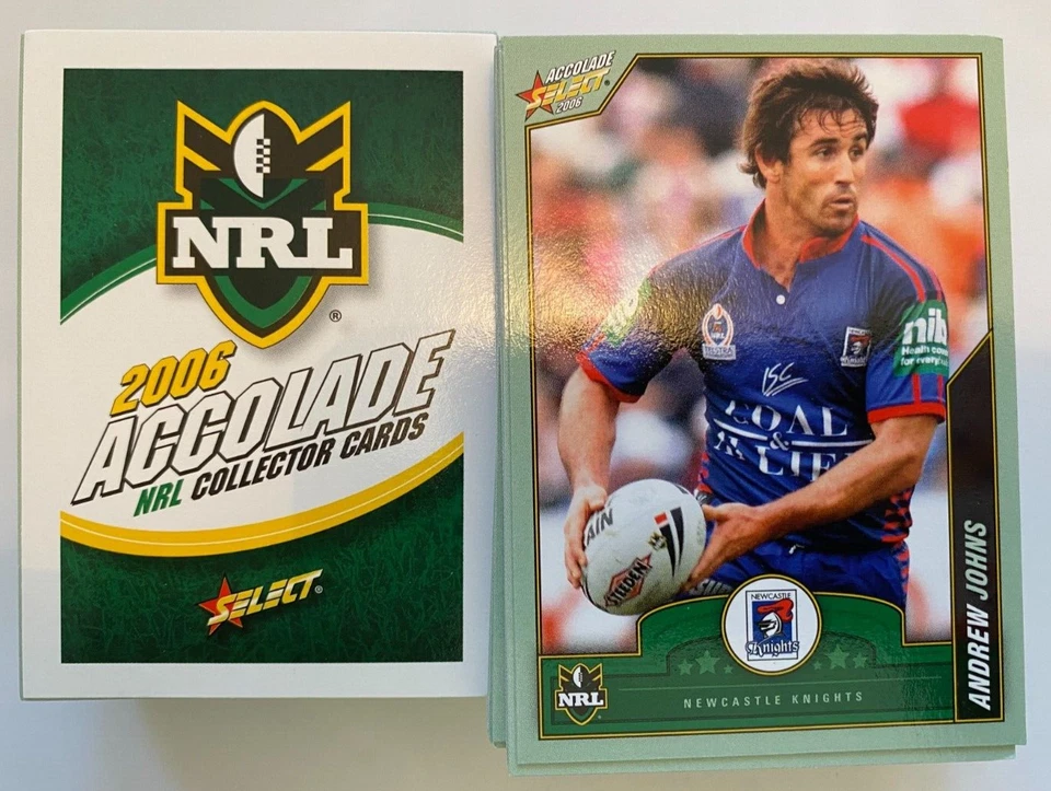 2006 NRL SELECT ACCOLADE CARDS:   FULL BASE SET - image 1 of 1
