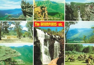 Postcard The Grampians 8 Views Victoria - Bild 1 von 2