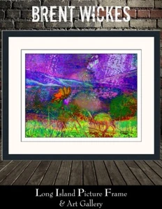 Brent Wickes Spark A Flame S/N L/ED Giclee on Paper Custom Framed - Picture 1 of 3