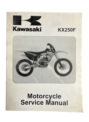 2011 Kawasaki KX250F KX250YBF Service Manual 99924-1437-31 Foto 1 de 2