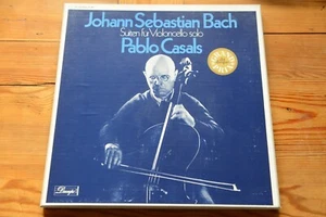 J. S. Bach Pablo Casals ‎Suiten Für Violoncello Solo 3 LP box EMI 1 C 147-00 892 - Picture 1 of 7