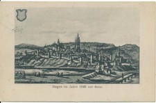 583054) AK Siegen Anno 1646 gelaufen 1931