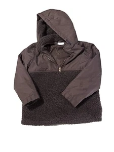 Boys Pullover Hooded Fleece Jacket - Picture 1 of 4