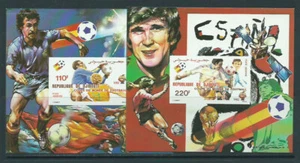 Djibouti - Hojas Michel 54/5 sin dentar ** Mnh Deportes fútbol - Imagen 1 de 1