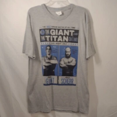 Pro Wrestling Crate Andre the Giant  Adam Scherr "Dream Match"   T Shirt XL - Image 1 of 4