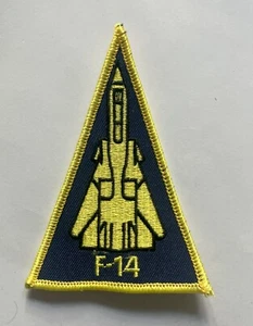 F-14 triangular squadron flight suit patch - Picture 1 of 1