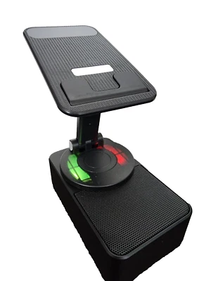 DMalta, Soportes para Celular de Escritorio con Altavoz, Bluetooth, Estéreo, Rotación 360 Foto 1 de 4