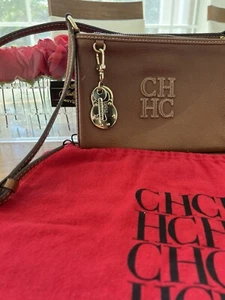 Carolina Herrera Leather Bag - Picture 1 of 10