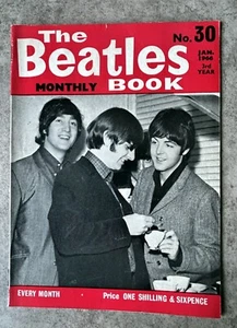 DIE BEATLES MONATLICHES BUCH #30 Januar 1966 - Sehr guter Zustand + ZUSTAND - Bild 1 von 5