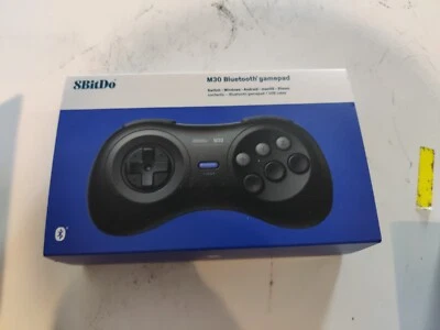 8BitDo M30 2.4G Black Controller for Genesis/Mega Drive *Brand New* - Image 1 of 3