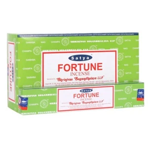 12 Packs of Fortune Incense Sticks by Satya - Picture 1 of 1