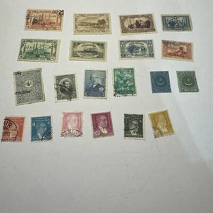 Turkey    Stamp Group Unchecked Used & Unused   hinged  (Lot 1a  File 91) - Picture 1 of 4