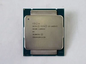 Intel Xeon E5-1603 V3 2.8GHz 4-Core Processor CPU LGA2011 SR20K - Picture 1 of 2