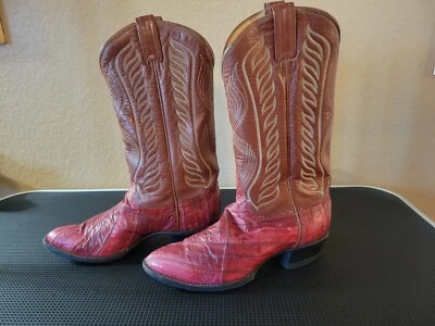 BOTAS TONY LAMA ENGUIA VERMELHA 9D 8112 COWBOY EUA WESTERN - Imagem 1 de 4