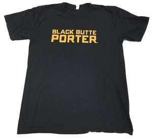 BLACK BUTTE PORTER DESCHUTES BREWERY BEND OREGON SCHWARZES T-SHIRT - Bild 1 von 6
