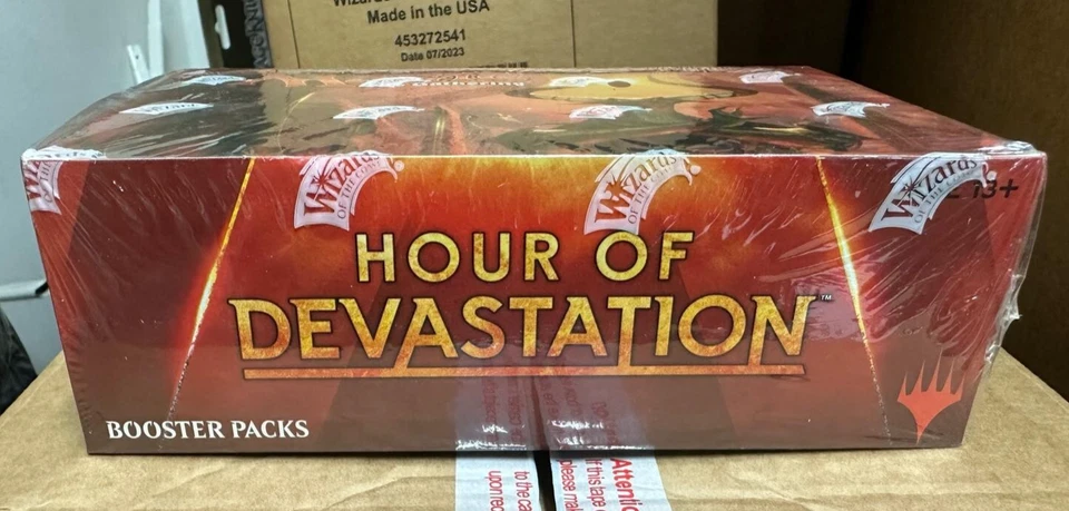 MTG Magic The Gathering Hour Of Devastation English Booster Box Factory Sealed - Image 1 of 4