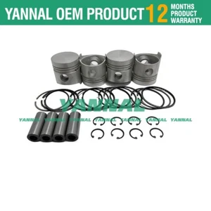 For Kubota V1502 Overhaul Rebuild Piston with Ring Rebuild Kit exvavator Engine - Bild 1 von 4