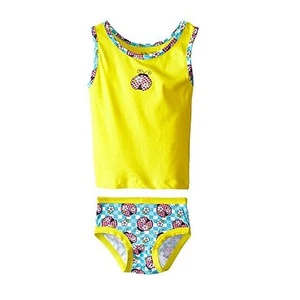 Fruit of the Loom Niñas Amarillo Dama Bug Tanque y Ropa Interior Breve Set - 4T - Imagen 1 de 1