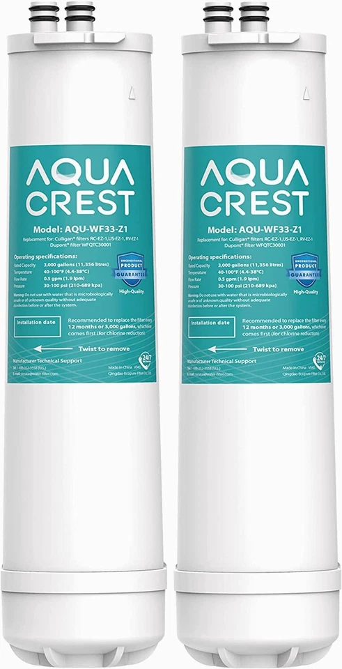 AQUA CREST RC 1 EZ-Change Premium Water Filtration Replacement Cartridge,2 Packs - Image 1 of 4