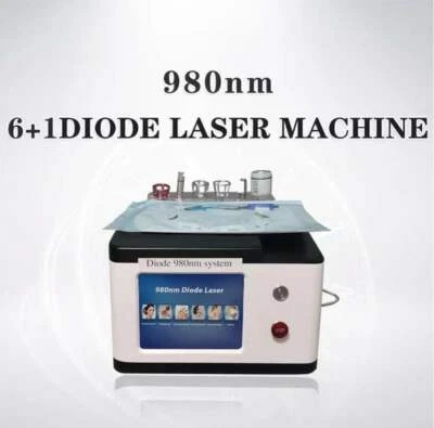 980nm Diode Laser Beauty Machine Red Blood Vessel Vein Removal Vascular Remover - Image 1 of 4