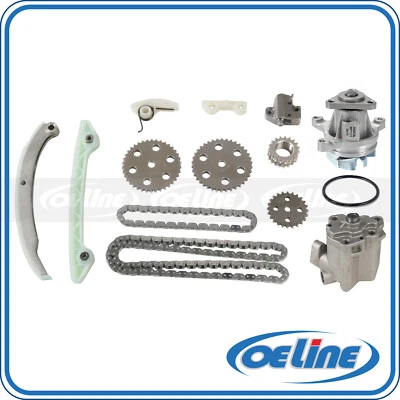 Timing Chain Kit for 04-11 Mazda 3 MX-5 Miata 2.0L w/ Oil Pump Water Pump - Image 1 of 4