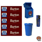 5 Pack Burton King Size Filterhlsen + Autoaschenbecher + Box und FZ