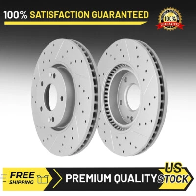 Передние перфорированные дисковые диски для Hyundai Tucson Kia Sportage 2011 2012-2016 - Изображение 1 из 4