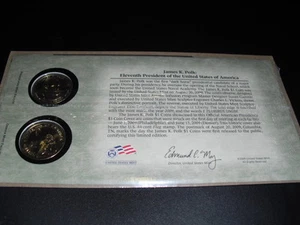 2009 JAMES POLK PRESIDENTIAL DOLLARS FDI - Picture 1 of 1