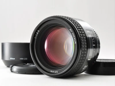 Nikon AF Nikkor 85mm F/1.8 D Portrait Lens w/Hood Excellent+++++ From Japan 0240 - Image 1 of 4