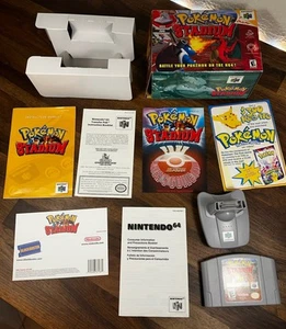 Pokemon Stadium Nintendo 64 N64 Complete CIB Authentic Near Mint - Picture 1 of 24